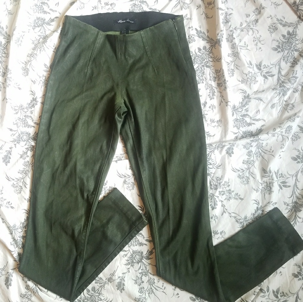 Kenneth Cole Coated Leggings